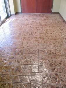 stamped concrete